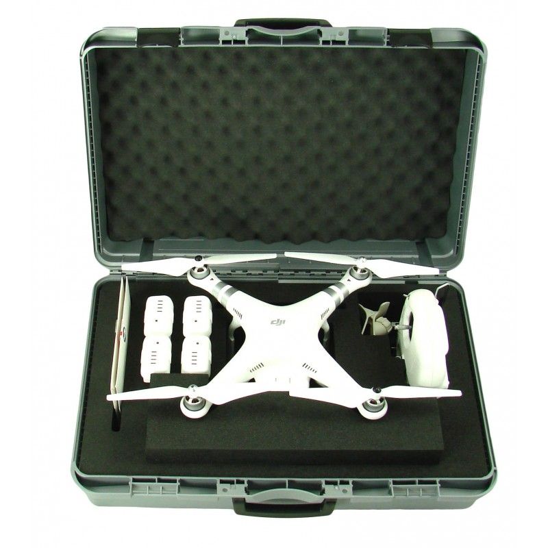 Phantom 3 Standard - Malette de rangement pour drone - Caltech - Plastique - Réf. VG-P3S_1
