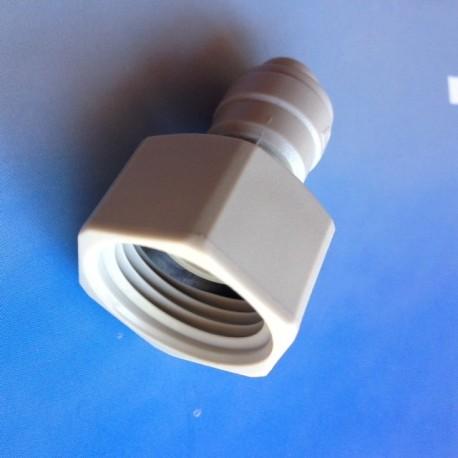 Raccord Femelle 1/2 - Filetage 1/2 tube 8mm avec joint d'étanchéité_1