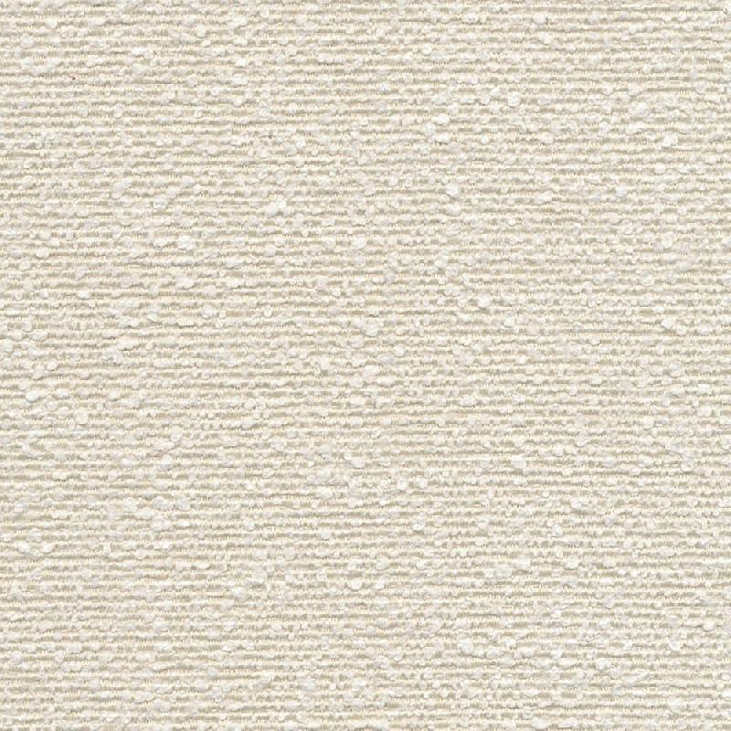 Canapé convertible Splitback Styletto avec accoudoirs - pieds en chêne noir - tissu bouclé Off White - couchage 115x210 cm_1