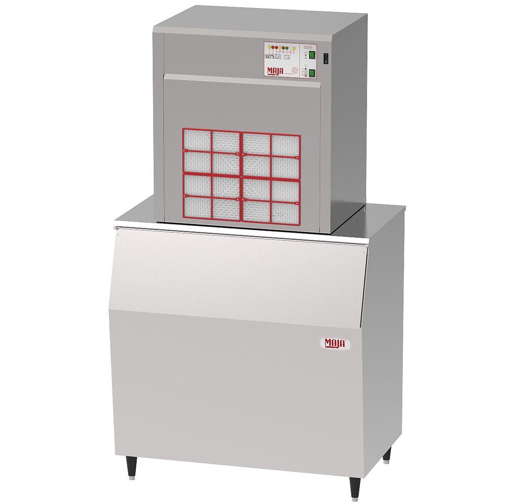 Machine à glace en grains/nuggets MAJA NAS 970 - 970 kg/24h (40 kg/1h) - sans groupe frigorifique_1