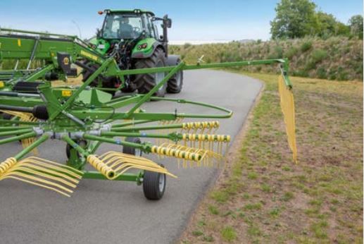 Swadro TS 970 - Andaineur trois rotors Krone - largeur de travail 9,70 m - rendement 10 ha/h_1