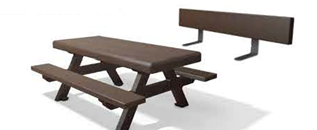 Table de pique-nique pour enfants FORIO - robuste et stable - Longueur 150 cm - ADS Equipements Eurl_1