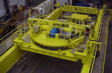 Treuils de levage spéciaux - Fayat Entreprise T.P - capacités jusqu'à 200t et vitesse jusqu'à 90 m/mn_1