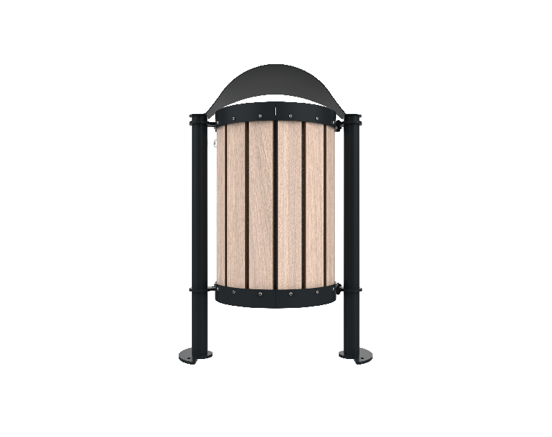 Corbeille Ronde - 60L en HPL - Urbéo_1