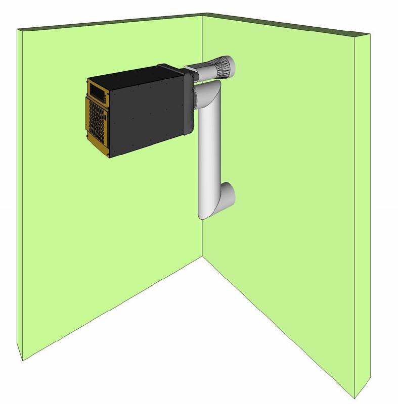 Climatiseur de cave à vin MPCG30 VT - Monobloc Vintage Friax, 780W froid / 800W chaud, jusqu'à 30m³_1