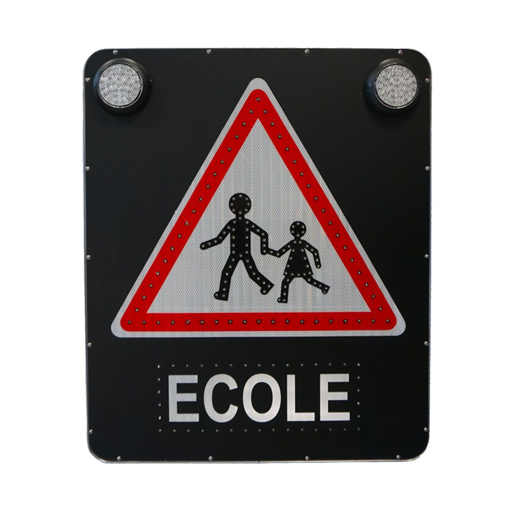 Panneau lumineux avec leds clignotant pour ecole_1