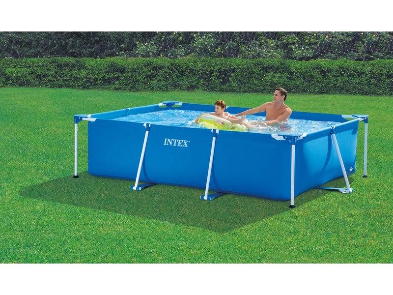 Piscine tubulaire Metal Frame Junior INTEX - 3 x 2 x 0.75m - PVC robuste - Volume 3.8m³ - Garantie 2 ans_1