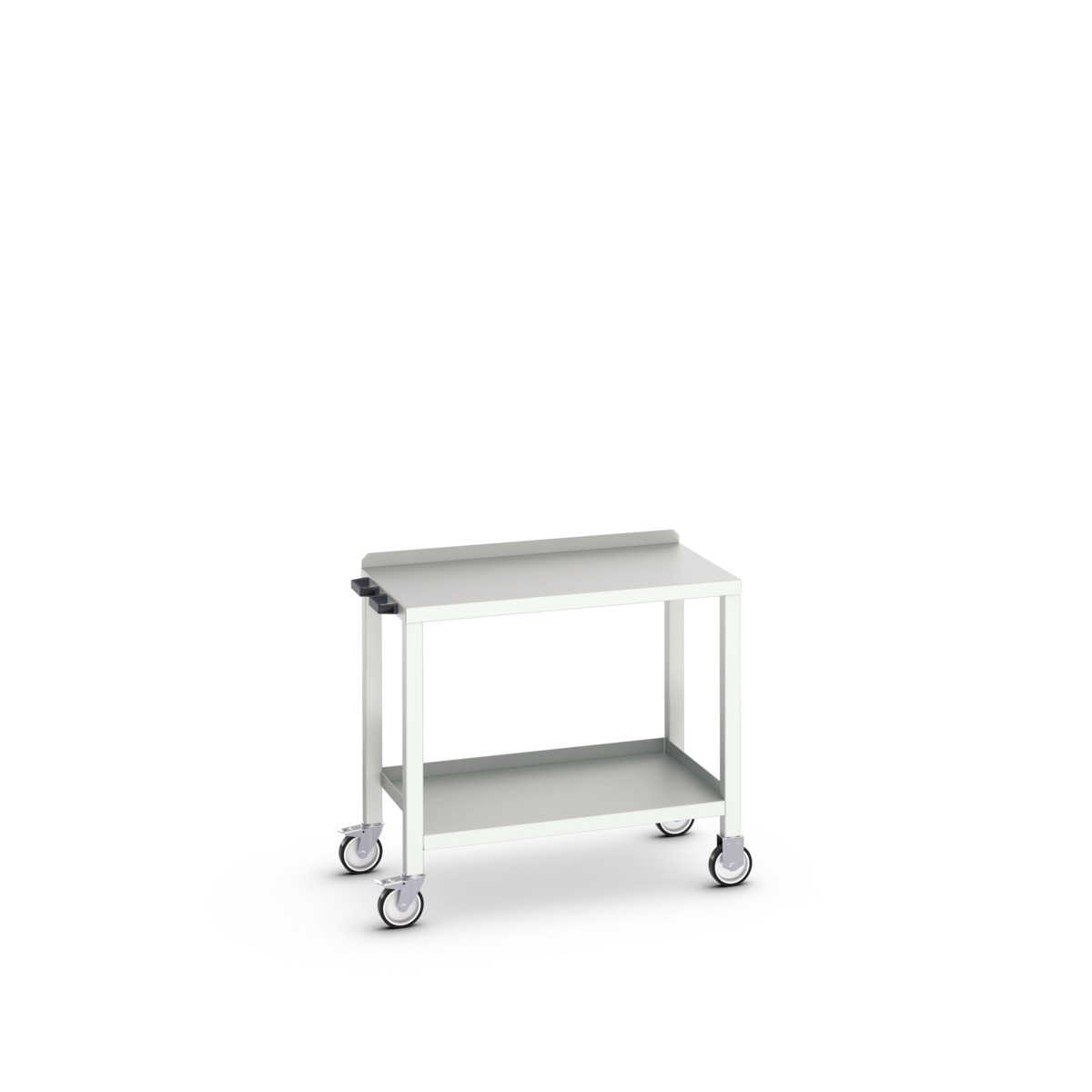 Établi lourd roulant Verso - plateau acier 1000x600x910 mm - RAL 7035_0