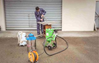 Aérogommage sans poussière - Kit d'aspiration électrique tous abrasifs (sauf grenaille) - SP18_1