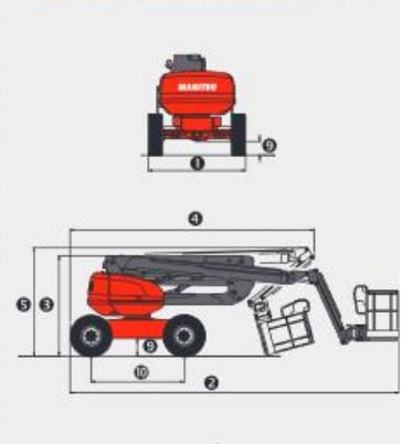 Camion nacelle 180 ATJ - Hauteur de travail 18,15m - Capacité 230kg - Moteur Kubota VI505-E3B_1