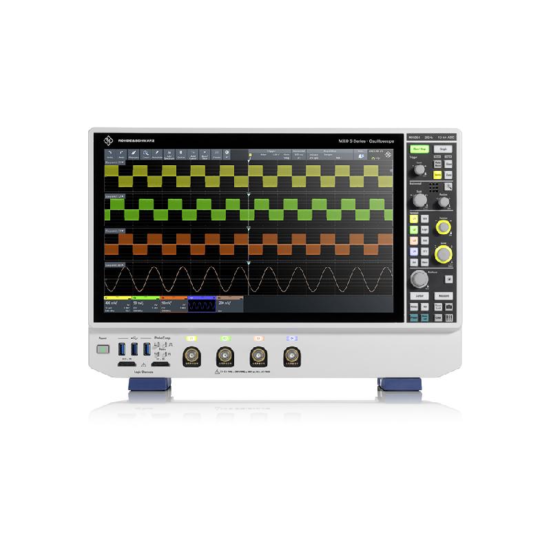 MXO54-500 - Oscilloscope numérique 4 voies, 500 MHz, 12 bits, mémoire 500 Mpts, écran tactile 15,6'' - Série R&S MXO5_1