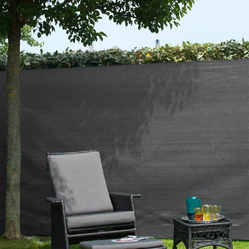 Nature brise-vue de jardin pe 1 x 3 m anthracite 428526_1