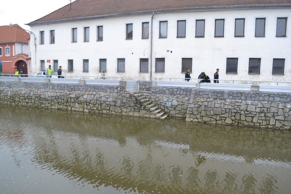 Système de protection anti-inondation FLO-DEM 80 - Maison individuelle et site industriel - Glissières latérales et poutrelles démontables_2