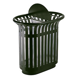 Corbeille tri sélectif 2 x 60 L - BORNEO - Structure acier anti-UV et anticorrosion_1