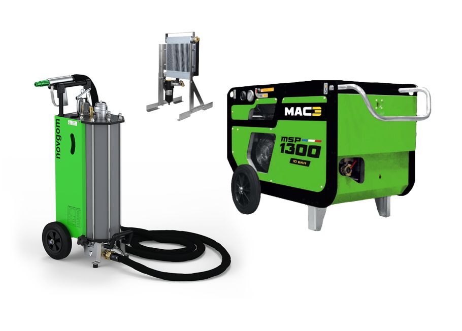 Pack aérogommeuse Novgom / Compresseur MAC 3 MSP 1 300_0