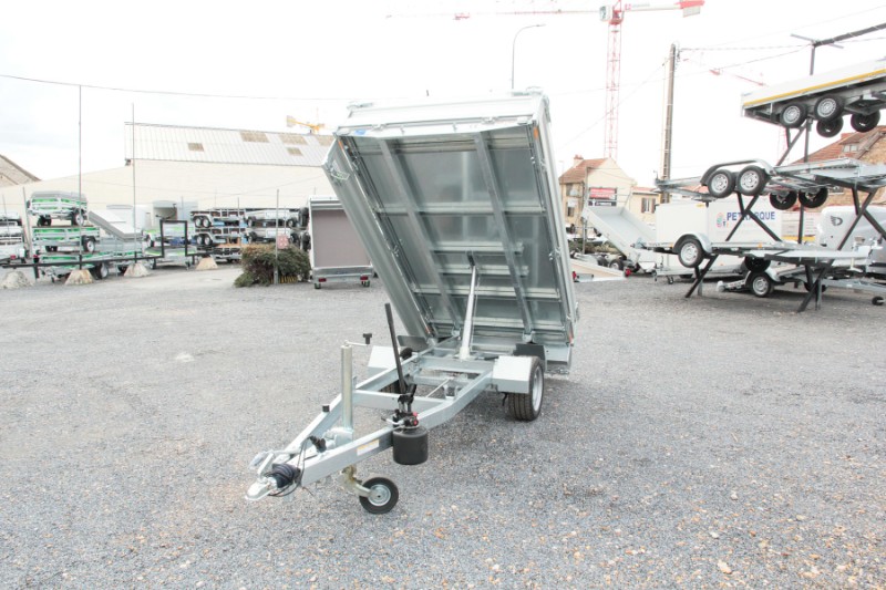 Remorque benne hydraulique - humbaur 3051 huk 152715 et 3072 huk 182715_1