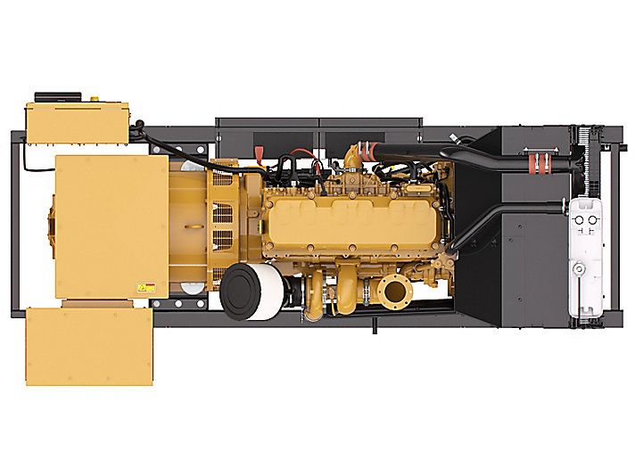 C13 (60 hz) groupes électrogènes industriel diesel - caterpillar - caracteristique nominale min max 320 à 400 kw  stratégie antipollution/d'economie de carburant conforme à la norme americaine_1