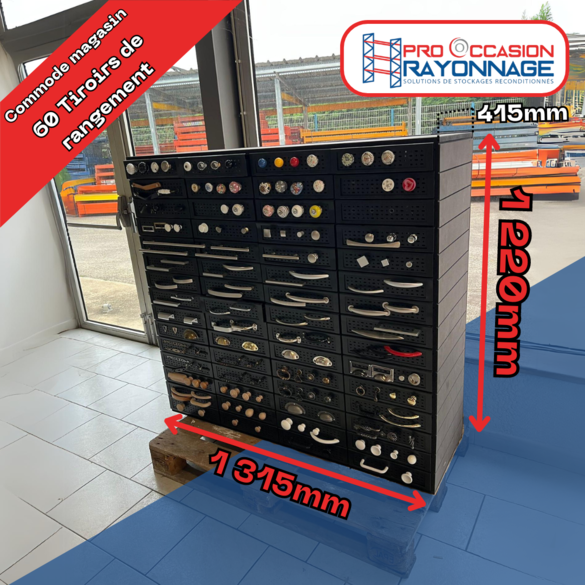 Commode de rangement - 60 tiroirs - Magasin de bricolage_1