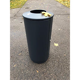 Corbeille en acier galvanisé - SYDNEY - 80L avec châssis renforcé et options personnalisables_1