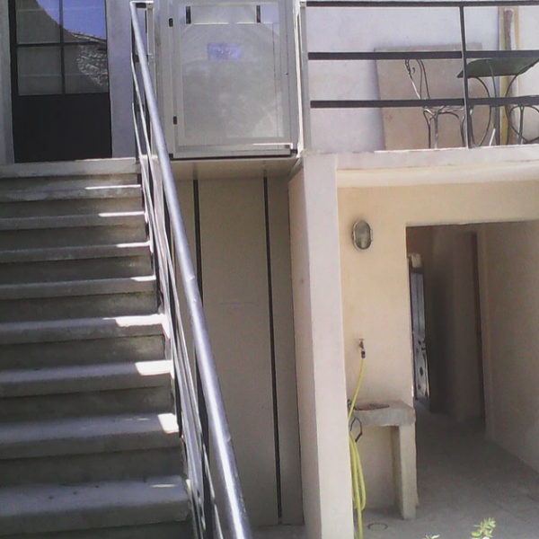 Plateforme élévatrice sans gaine DHM Open - élévation jusqu'à 3m - 300kg - intérieur/extérieur_1