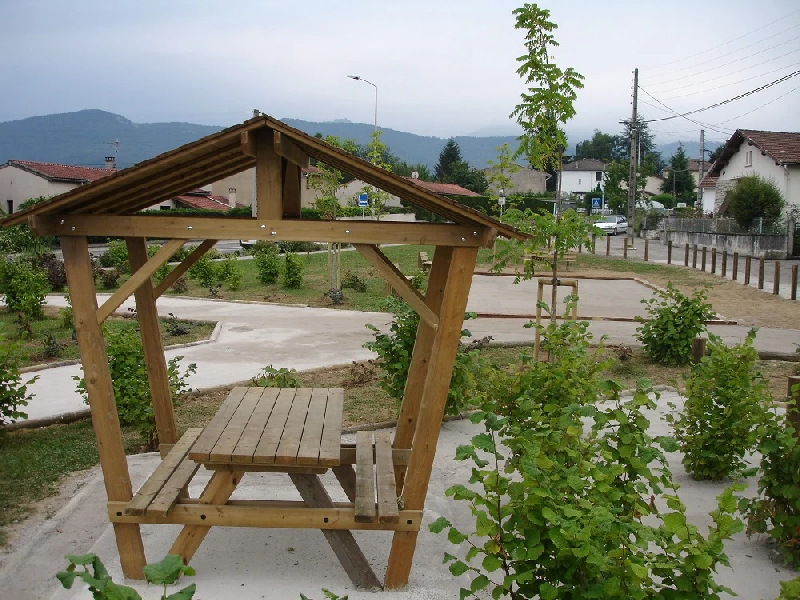 Table pique-nique avec ombrière_1