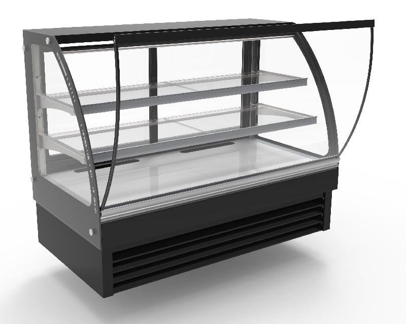 1500 vitrine réfrigérée ronde 298l 7450.0810 COMBISTEEL_1