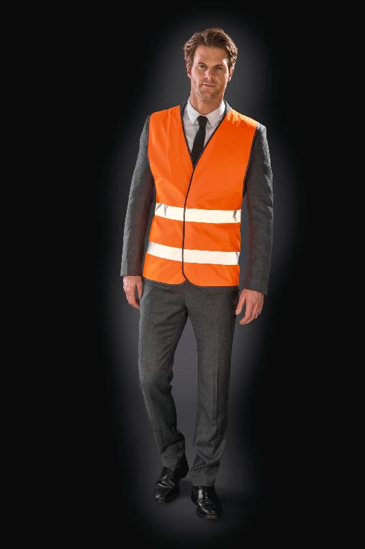Gilet de sécurité CORE High Viz - Réf: R200X - Polyester 100% - Norme EN ISO 20471:2013 catégorie 2_1