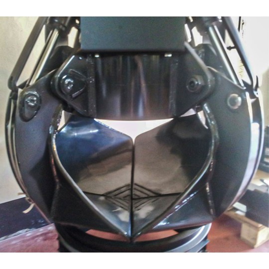 Grappin à ferraille Série GMPVT M - électro-aimant intégré - 4 ou 5 dents - pour pelles 4 à 10 tonnes et camions-grues_1