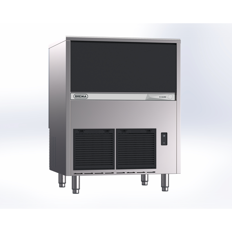 Machine à glaçons pleins BQUBE 71kg/24h réserve 40kg condenseur air Brema_1