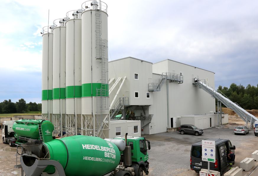 Centrale de malaxage de béton horizontale HN 6,0 - grandes capacités et options ajustables_1