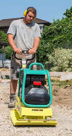 Plaques vibrantes Ammann APR 2620 - Largeurs 38/50 cm - Diesel - Moteur Hatz 1 B 20 - 4,2 HP_1