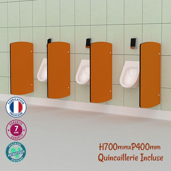 Séparateur d'urinoir pour enfant - séparateur d'urinoir - cloison d'urinoir pour toilettes courantes - école/maternelle_1
