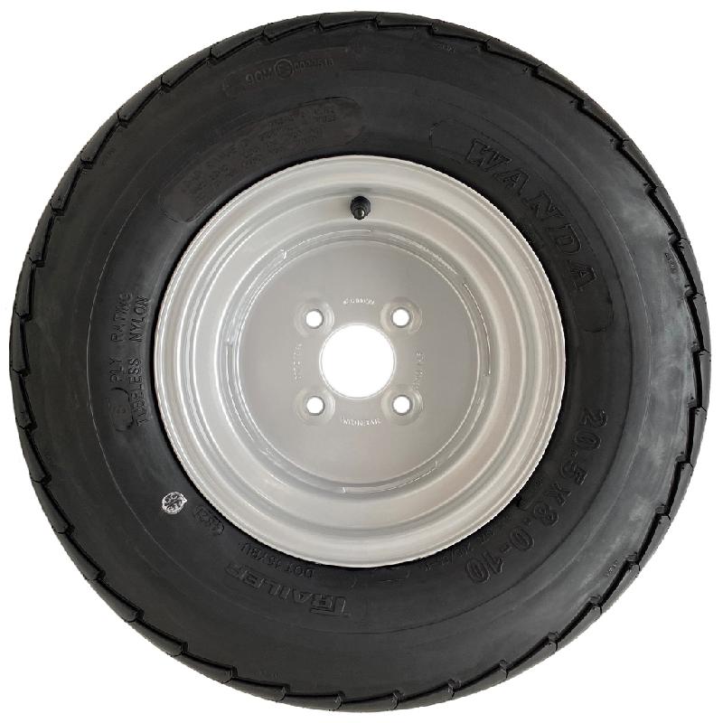20.5x8.0-10 Roue de remorque 8ply 100mm PCD Wanda Road Legal 605kgs (Lot de 2)_1