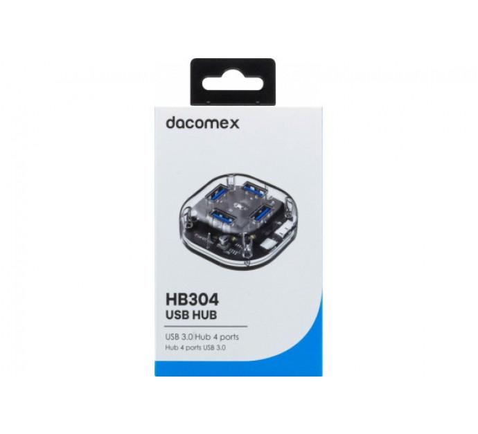 Dacomex HB304 - Hub 4 ports USB 3.0 avec alimentation externe micro USB - Réf. 21316_1