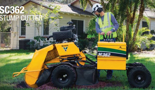Sc362 - rogneuse de souches - vermeer - moteur vanguard de 35 cv_1