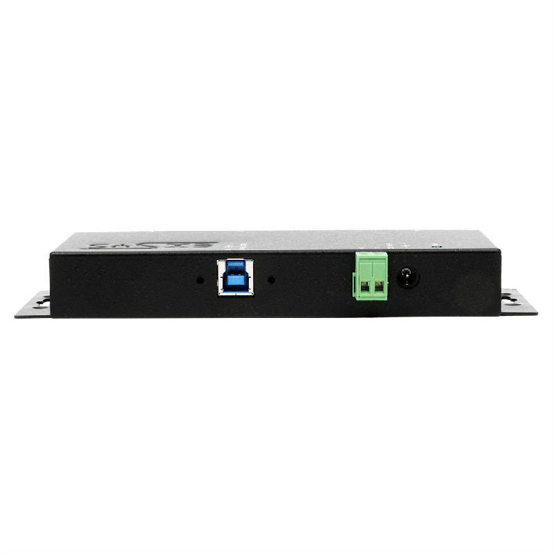 EXSYS EX-1184HMVS-2 Hub USB 3.2 Gen1 métal à 4 ports, protection de surtension 15KV ESD_1