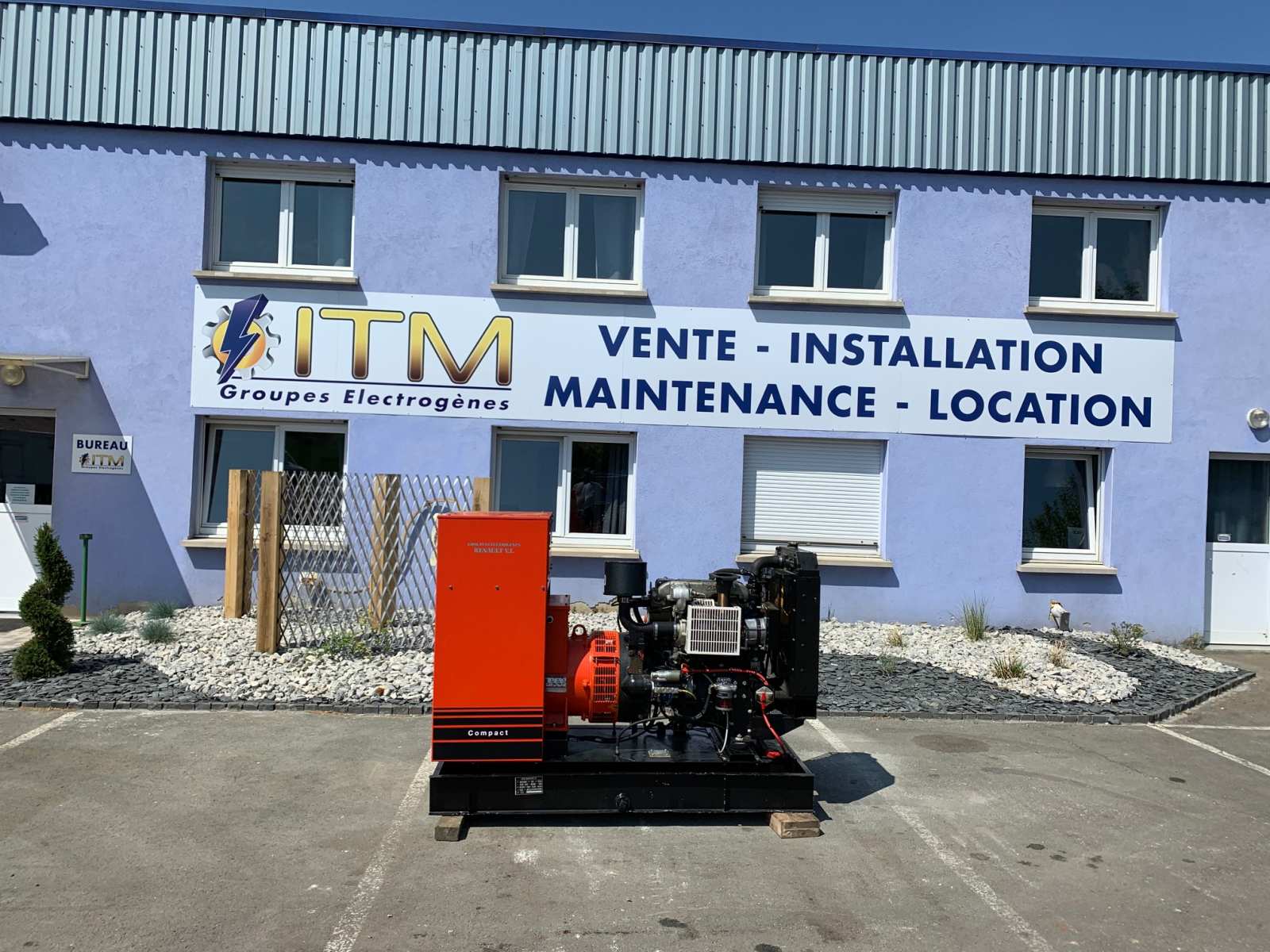 Groupe électrogène d'occasion - RENAULT - 60 KVA_1