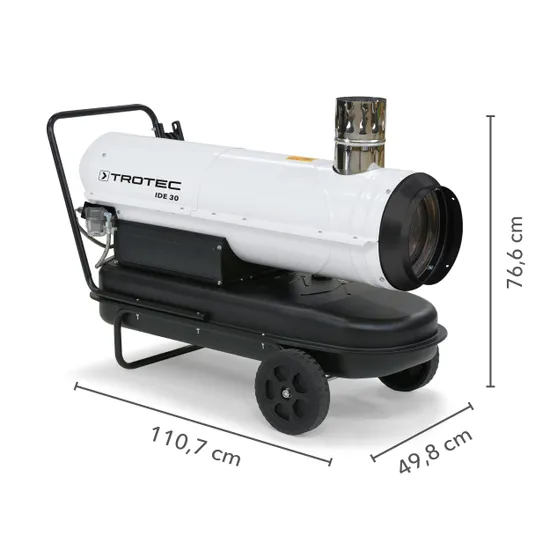 TROTEC IDE 30 Canon à air chaud au fioul_1