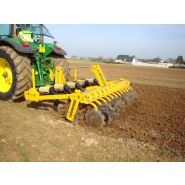 Décompacteur agricole avec sécurité ressort ou boulon