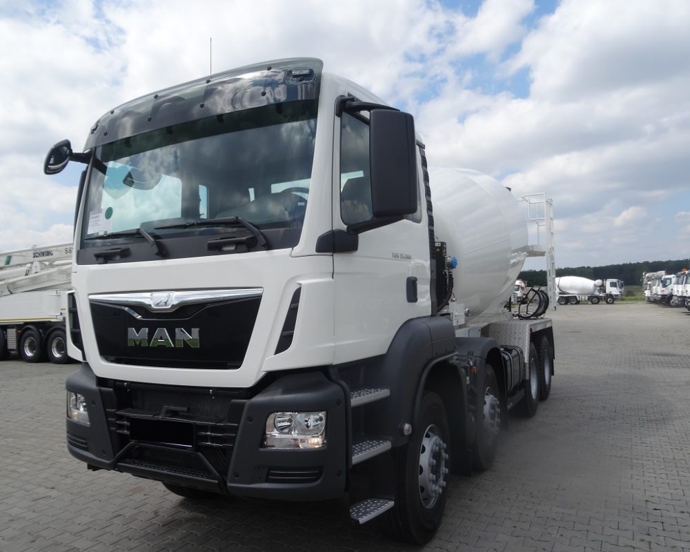 Camion toupie MAN TGS 35.360 BL Stetter 9m3 - Euro 6 - 2017 - 360ch - 8X4 - Neuf_1