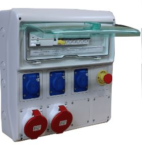 MCSCKA0092M2 - Armoire électrique de chantier - Kaedra H2MC - porte transparente et plastrons - 63A IP44 6kA_1