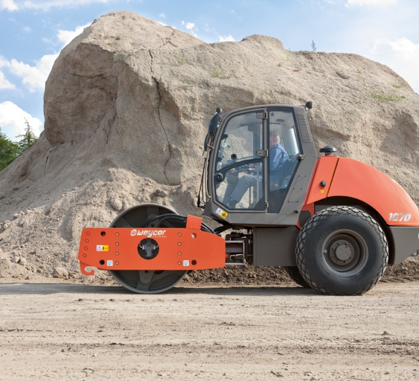 Rouleau compresseur 7.1t - weycor aw 1070e_1