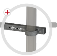 Station multi-support pour antennes 4G/5G - Fixation mât Ø114 - 3 RRU/RRH_1