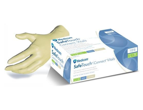 GANTS LATEX NON POUDRES usage unique boîte de 100 mediprotec_1