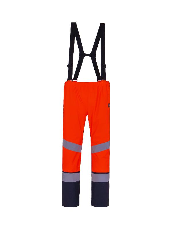 Pantalon Bermudes intempéries T2S - haute visibilité, bandes rétroréfléchissantes, protection pluie_1