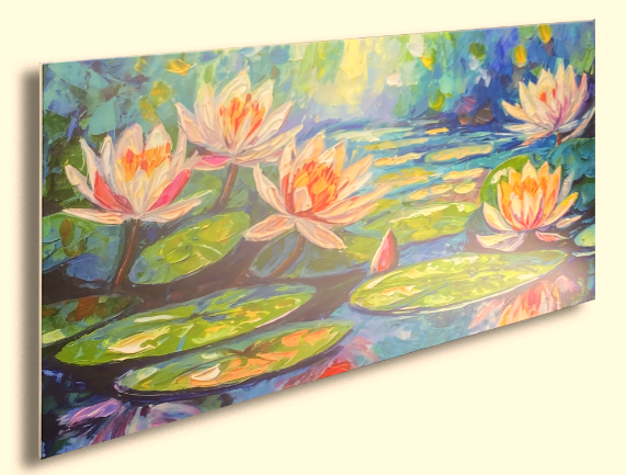 Radiateur infrarouge personnalisable en aluminium - 98% d'efficacité énergétique - FULKORN - Réf. IH WB & W_1