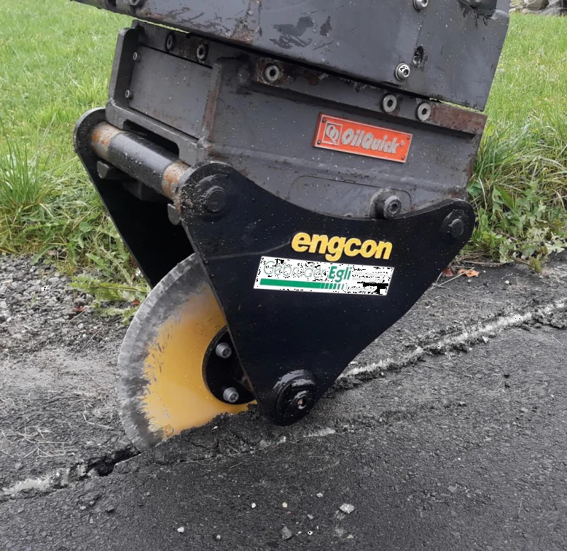 Roue de coupe mécanique pour pelle - 8 à 30 tonnes - 70 à 90 kg_1