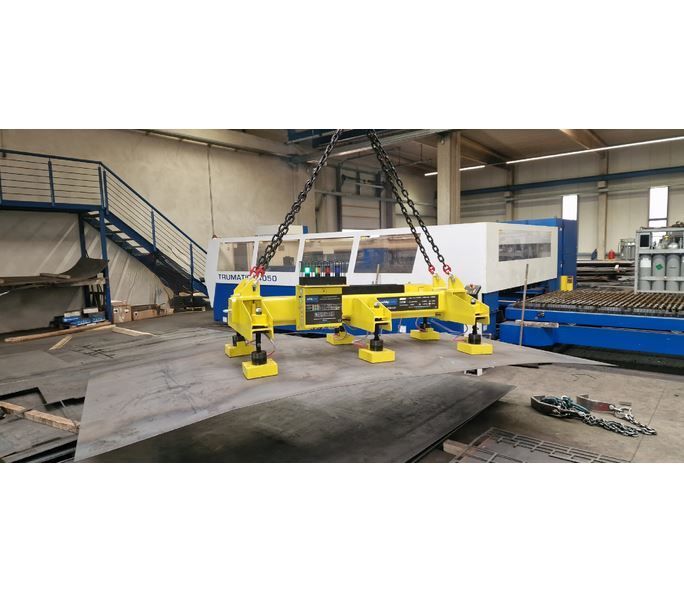 Aimant de levage avec électroaimant - EPMBL - capacité 1 500 kg - Assfalg_1