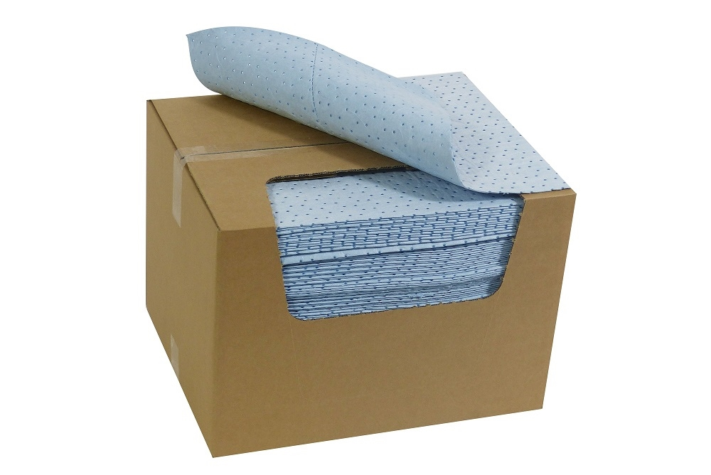 Feuille absorbante hydrocarbure absorption rapide - 135 l - flh0102 - delahaye industries_1