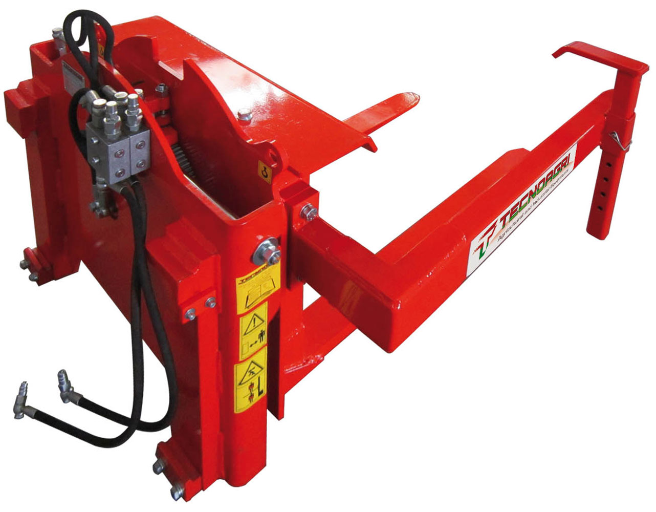 Fourche latérale et ailette presseur de charge tecnoagri srl_1